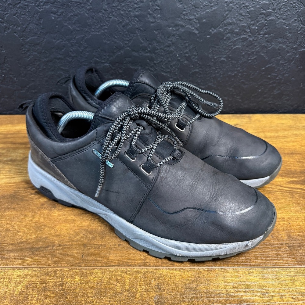 Johnston & Murphy XC4 25-3305 Black‎ Leather Waterproof Hiking Shoes Mens 10M